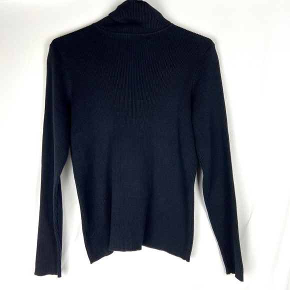 Vintage LRL Ribbed Turtleneck Medium - Picture 3 of 15